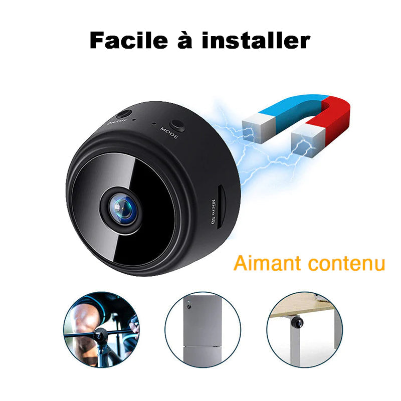 SMART MINI CAMÉRA WIFI 1080P 2025 Attention aux imitations BJ